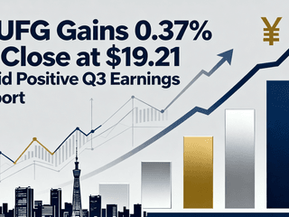MUFG Gains 0.37% to Close at $19.21 Amid Positive Q3 Earnings Report