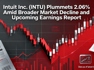 Intuit Inc. (INTU) Plummets 2.06% Amid Broader Market Decline and Upcoming Earnings Report