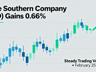 The Southern Company (SO) Gains 0.66% with Steady Trading Volume on February 25, 2026