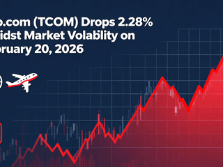 Trip.com (TCOM) Drops 2.28% Amidst Market Volatility on February 20, 2026