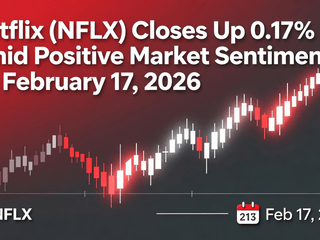 Netflix (NFLX) Closes Up 0.17% Amid Positive Market Sentiment on February 17, 2026