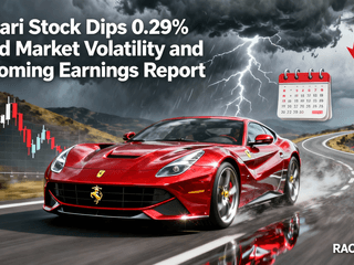 Ferrari Stock Dips 0.29% Amid Market Volatility and Upcoming Earnings Report