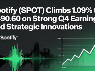 Spotify (SPOT) Climbs 1.09% to $490.60 on Strong Q4 Earnings and Strategic Innovations
