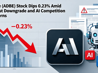 Adobe (ADBE) Stock Dips 0.23% Amid Analyst Downgrade and AI Competition Concerns