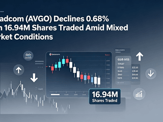 Broadcom (AVGO) Declines 0.68% with 16.94M Shares Traded Amid Mixed Market Conditions