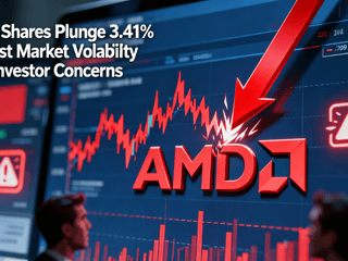 AMD Shares Plunge 3.41% Amidst Market Volatility and Investor Concerns