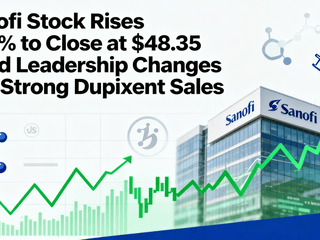 Sanofi Stock Rises 1.60% to Close at $48.35 Amid Leadership Changes and Strong Dupixent Sales