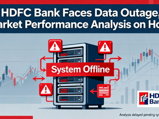 HDFC Bank Faces Data Outage, Market Performance Analysis on Hold