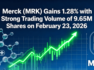 Merck (MRK) Gains 1.28% with Strong Trading Volume of 9.65M Shares on February 23, 2026