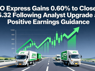ZTO Express Gains 0.60% to Close at $25.32 Following Analyst Upgrade and Positive Earnings Guidance