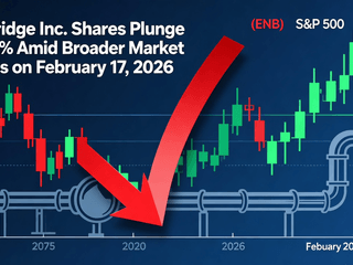 Enbridge Inc. Shares Plunge 3.24% Amid Broader Market Gains on February 17, 2026
