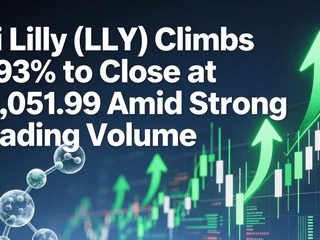 Eli Lilly (LLY) Climbs 2.93% to Close at $1,051.99 Amid Strong Trading Volume