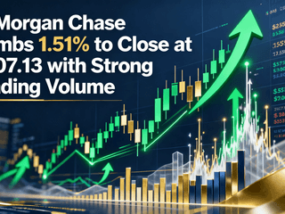 JPMorgan Chase Climbs 1.51% to Close at $307.13 with Strong Trading Volume