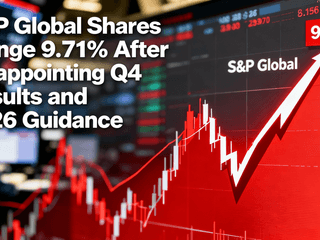 S&P Global Shares Plunge 9.71% After Disappointing Q4 Results and 2026 Guidance