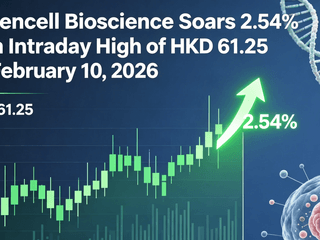 Regencell Bioscience Soars 2.54% with Intraday High of HKD 61.25 on February 10, 2026