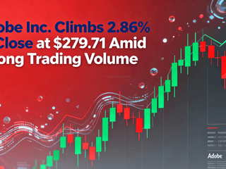 Adobe Inc. Climbs 2.86% to Close at $279.71 Amid Strong Trading Volume