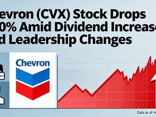 Chevron (CVX) Stock Drops 1.10% Amid Dividend Increase and Leadership Changes