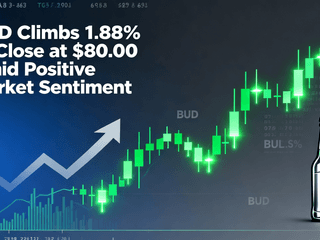 BUD Climbs 1.88% to Close at $80.00 Amid Positive Market Sentiment