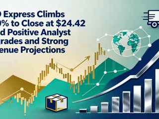 ZTO Express Climbs 1.20% to Close at $24.42 Amid Positive Analyst Upgrades and Strong Revenue Projections