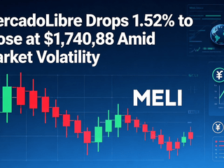 MercadoLibre Drops 1.52% to Close at $1,740.88 Amid Market Volatility