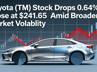 Toyota (TM) Stock Drops 0.64% to Close at $241.65 Amid Broader Market Volatility