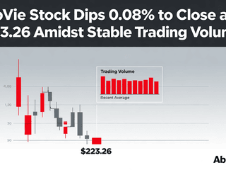 AbbVie Stock Dips 0.08% to Close at $223.26 Amidst Stable Trading Volume