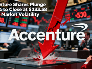 Accenture Shares Plunge 3.34% to Close at $233.58 Amid Market Volatility