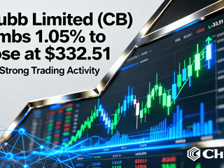 Chubb Limited (CB) Climbs 1.05% to Close at $332.51 Amid Strong Trading Activity
