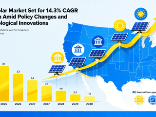 U.S. Solar Market Set for 14.3% CAGR Growth Amid Policy Changes and Technological Innovations