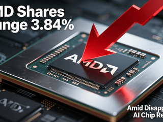 AMD Shares Plunge 3.84% Amid Disappointing AI Chip Revenue