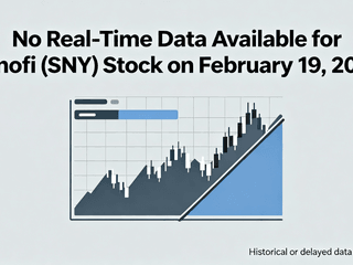 No Real-Time Data Available for Sanofi (SNY) Stock on February 19, 2026