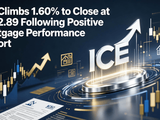 ICE Climbs 1.60% to Close at $162.89 Following Positive Mortgage Performance Report