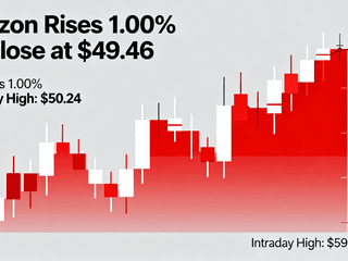 Verizon Rises 1.00% to Close at $49.46 with Intraday High of $50.24