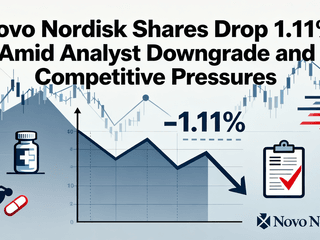 Novo Nordisk Shares Drop 1.11% Amid Analyst Downgrade and Competitive Pressures
