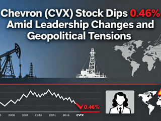 Chevron (CVX) Stock Dips 0.46% Amid Leadership Changes and Geopolitical Tensions