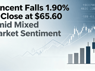 Tencent Falls 1.90% to Close at $65.60 Amid Mixed Market Sentiment