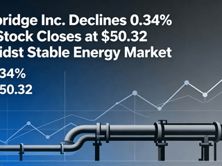 Enbridge Inc. Declines 0.34% as Stock Closes at $50.32 Amidst Stable Energy Market