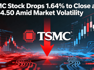TSMC Stock Drops 1.64% to Close at $334.50 Amid Market Volatility