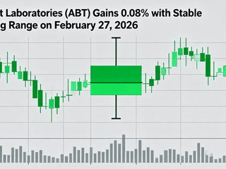 Abbott Laboratories (ABT) Gains 0.08% with Stable Trading Range on February 27, 2026