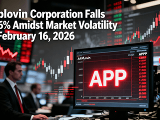 Applovin Corporation Falls 2.46% Amidst Market Volatility on February 16, 2026