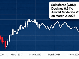 Salesforce (CRM) Declines 0.94% Amidst Moderate Volatility on March 2, 2026