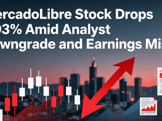 MercadoLibre Stock Drops 1.03% Amid Analyst Downgrade and Earnings Miss