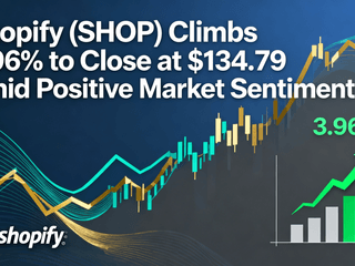 Shopify (SHOP) Climbs 3.96% to Close at $134.79 Amid Positive Market Sentiment