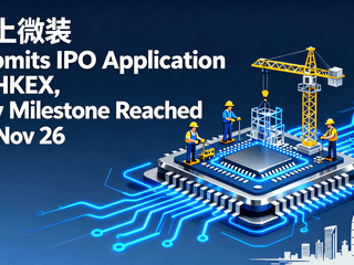 芯上微装 Submits IPO Application to HKEX, Key Milestone Reached on Nov 26