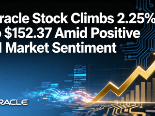Oracle Stock Climbs 2.25% to $152.37 Amid Positive AI Market Sentiment