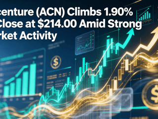 Accenture (ACN) Climbs 1.90% to Close at $214.00 Amid Strong Market Activity