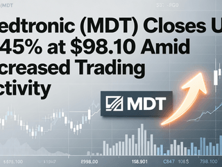 Medtronic (MDT) Closes Up 0.45% at $98.10 Amid Increased Trading Activity