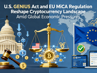 U.S. GENIUS Act and EU MiCA Regulation Reshape Cryptocurrency Landscape Amid Global Economic Pressures