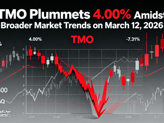 TMO Plummets 4.00% Amidst Broader Market Trends on March 12, 2026