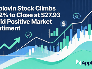 Applovin Stock Climbs 2.42% to Close at $27.93 Amid Positive Market Sentiment